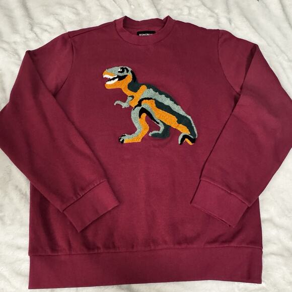 Bonobos Dinosaur Sweater Men’s Medium New - Picture 1 of 5